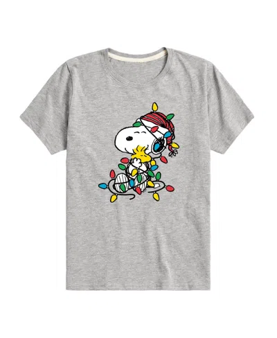 HYBRID BIG BOYS SNOOPY LIGHTS GRAPHIC TEE