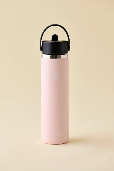 HYDRO FLASK WIDE MOUTH FLEX STRAW 24 OZ WATER BOTTLE IN TRILLIUM AT URBAN OUTFITTERS