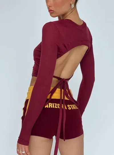 HYPE AND VICE ASU FOLDOVER SHORTS