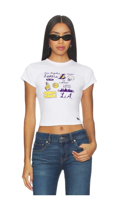 HYPE AND VICE LOS ANGELES LAKERS BABY TEE