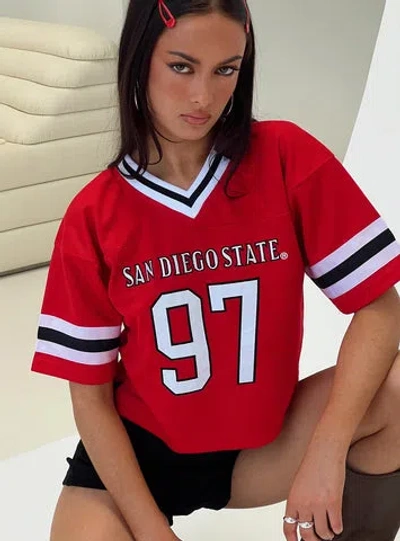 HYPE AND VICE SDSU FOOTBALL JERSEY