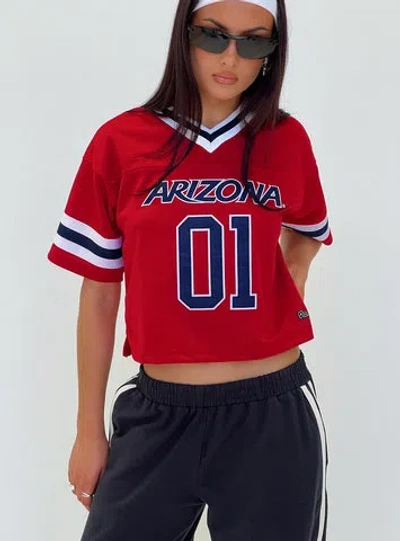HYPE AND VICE U OF A FOOTBALL JERSEY