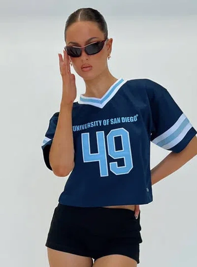 HYPE AND VICE USD FOOTBALL JERSEY