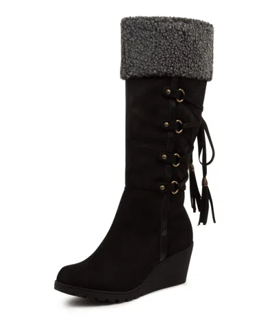 I LOVE BILLY I LOVE BILLY BETTYBOO TAN CREAM MICRO WOMENS SHOES CASUAL BOOTS LONG