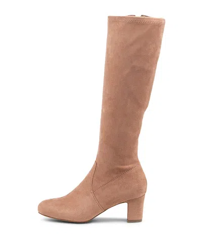 I LOVE BILLY I LOVE BILLY KANTER BLACK MICROSUEDE KNEE HIGH BOOTS WOMENS SHOES DRESS