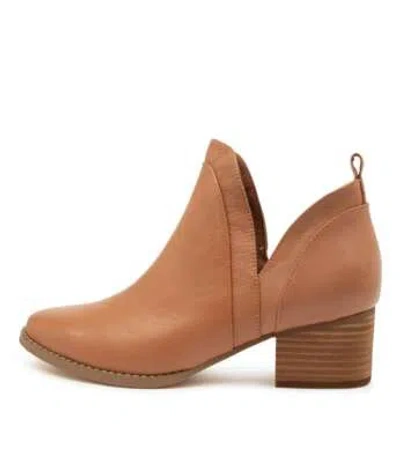 I LOVE BILLY I LOVE BILLY LARNI TAN LEATHER TAN WOMENS SHOES CASUAL BOOTS ANKLE