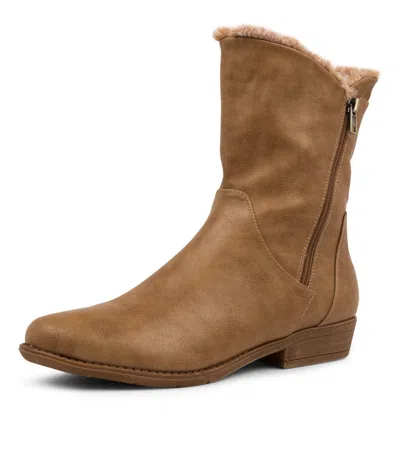 I LOVE BILLY I LOVE BILLY RUMMER CAMEL CAMEL SMOOTH WOMENS SHOES CASUAL BOOTS CALF