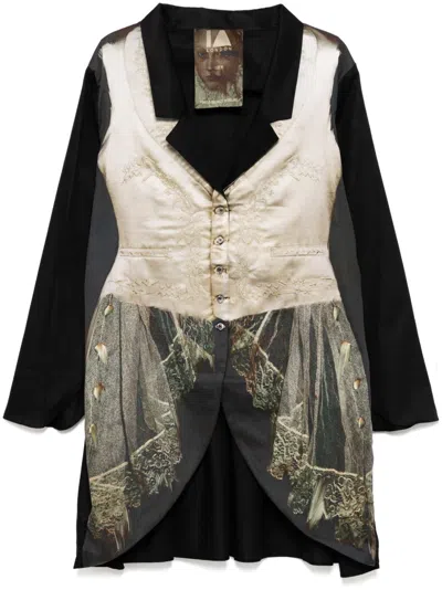 IA LONDON PRINTED BLAZER