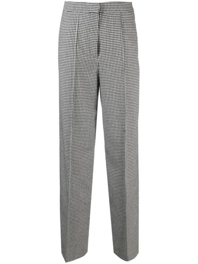 ICEBERG HOUNDSTOOTH-PATTERN TAILORED TROUSERS