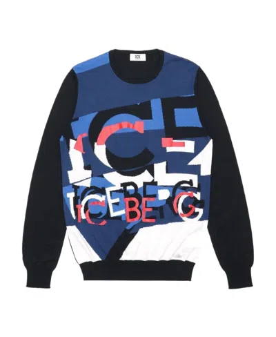ICEBERG PRINTED PATTERN PULLOVER
