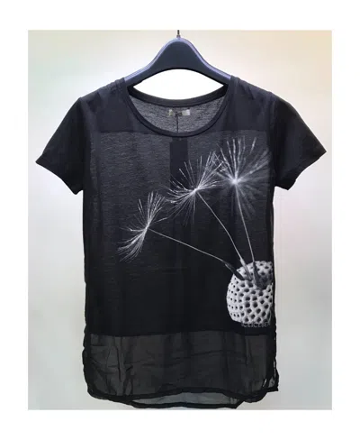 ICEBERG PRINTED T-SHIRT WITH ROUND NECK AND SHORT SLEEVES