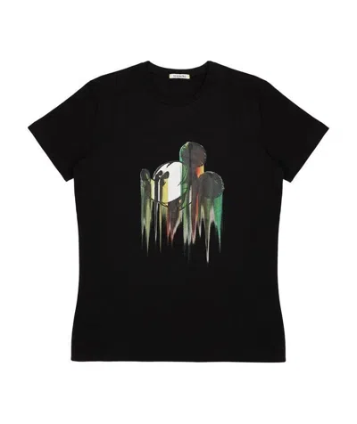 ICEBERG PRINTED T-SHIRT WITH ROUND NECK