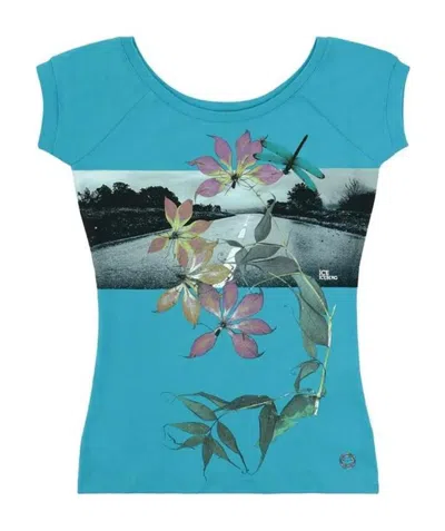 ICEBERG PRINTED T-SHIRT WITH ROUND NECK