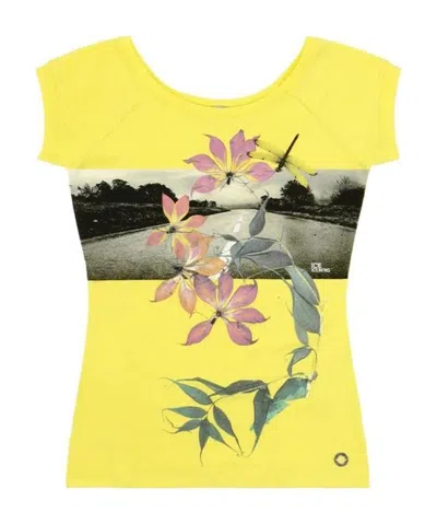 ICEBERG PRINTED T-SHIRT WITH ROUND NECK