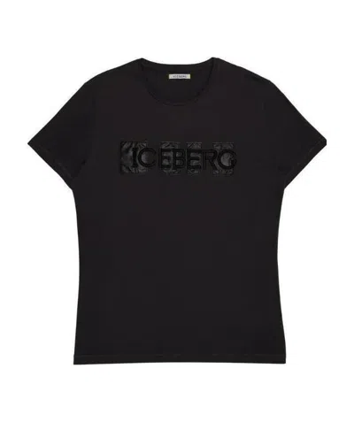 ICEBERG ROUND-NECKED LOGO T-SHIRT