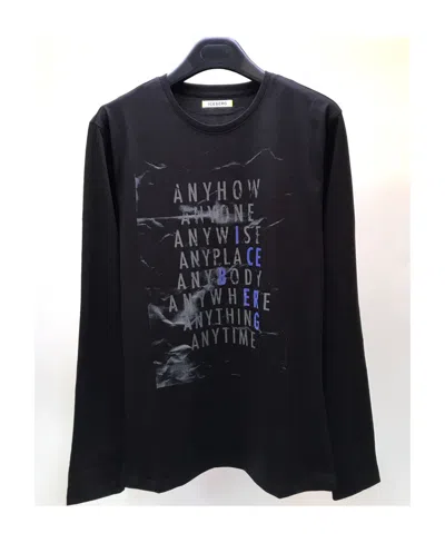 ICEBERG T-SHIRT WITH ROUND NECK AND LONG SLEEVES