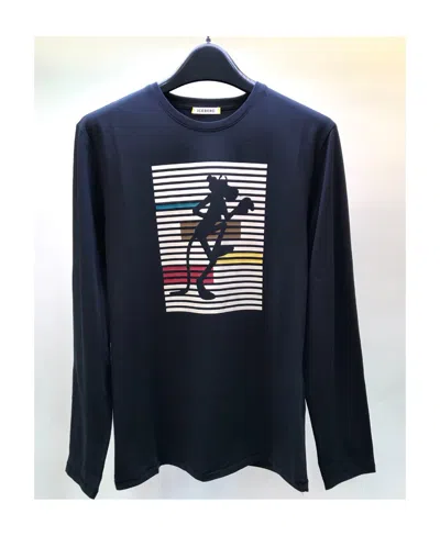 ICEBERG ROUND COLLAR AND LONG-SLEEVED T-SHIRT