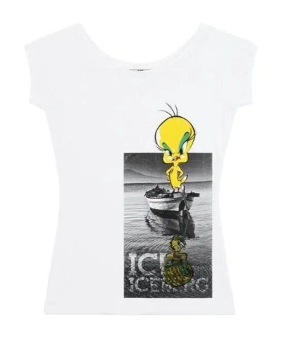 ICEBERG T-SHIRT WITH ROUND NECK AND SHORT SLEEVES