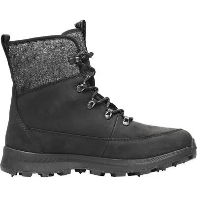 ICEBUG ICEBUG ADAK BUGRIP WOOLPOWER BOOT - MEN'S BLACK/GREY, 8.5
