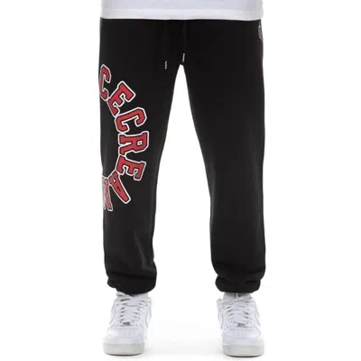 ICECREAM ORIENTATION SWEATPANTS IN BLACK