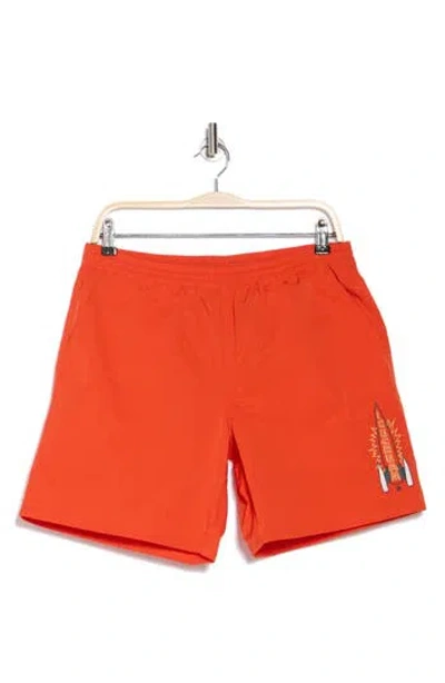 ICECREAM ICECREAM PEACE NYLON SHORTS