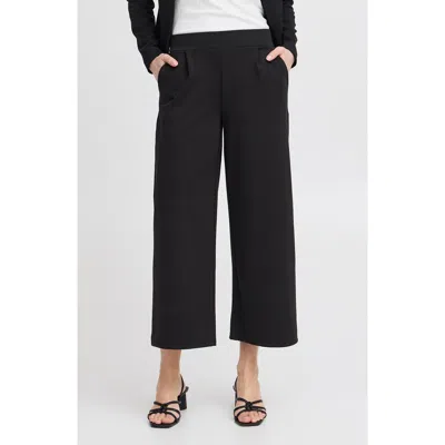 ICHI ICHI PULL-ON WIDE LEG PANTS
