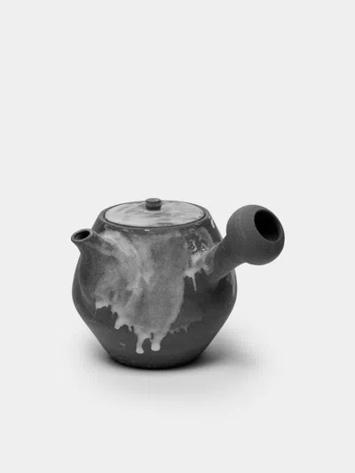IDO FERBER BLACK CLAY AND SILK GLAZE TEAPOT
