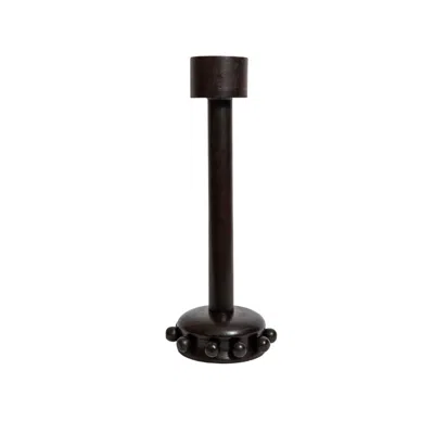 IFSTHETIC BROWN ANYAN DOME CANDLE HOLDER