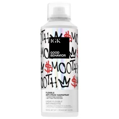 IGK GOOD BEHAVIOR FLEXIBLE HAIRSPRAY 5 OZ / 168 ML