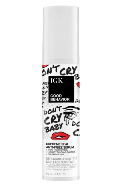 IGK IGK GOOD BEHAVIOR SUPREME SEAL SMOOTHING SERUM-OIL
