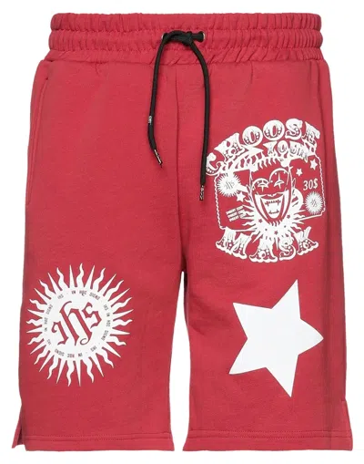 IHS IHS MAN SHORTS & BERMUDA SHORTS RED SIZE XS COTTON
