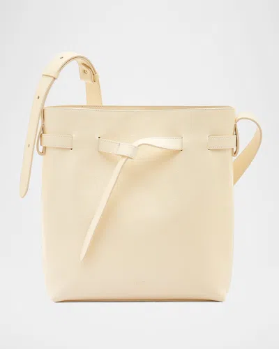 IL BISONTE ELISA LEATHER BUCKET BAG