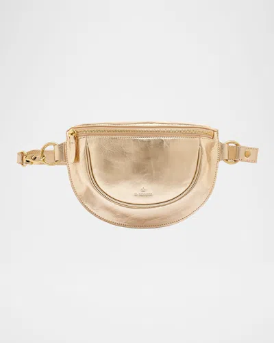 IL BISONTE OLIVETA ZIP LEATHER BELT BAG