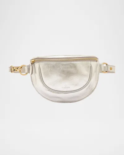 IL BISONTE OLIVETA ZIP LEATHER BELT BAG