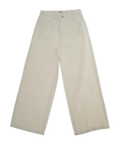 IL GUFO IL GUFO BUTTON-FASTENED WIDE-LEG JEANS