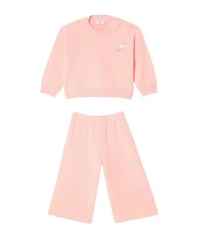 IL GUFO LOGO-EMBROIDERED TRACKSUIT