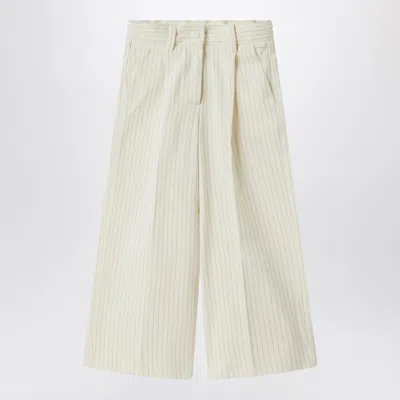 IL GUFO IL GUFO PINSTRIPED COTTON PANTS
