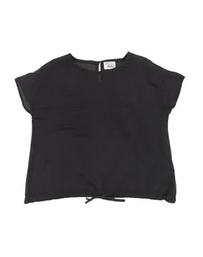 ILLUDIA ILLUDIA TODDLER GIRL TOP CHARCOAL SIZE 6 COTTON, SILK