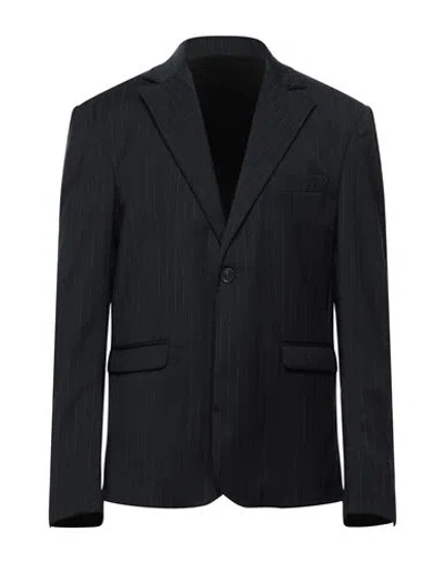 I'M BRIAN I'M BRIAN MAN BLAZER MIDNIGHT BLUE SIZE 40 POLYESTER, WOOL, ELASTANE