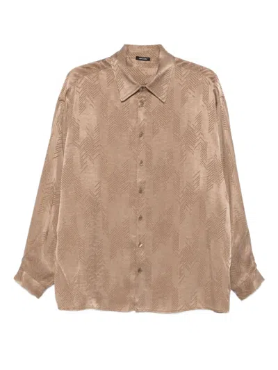 IMPERIAL GEOMETRIC-PATTERN SHIRT