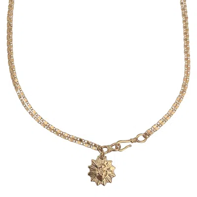 IN CAUDA VENENUM WOMEN'S GOLD GRAIL NECKLACE