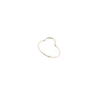 INARI JEWELLERY WOMEN'S OVER THE BUMP GOLD-FILLED WAVE RING