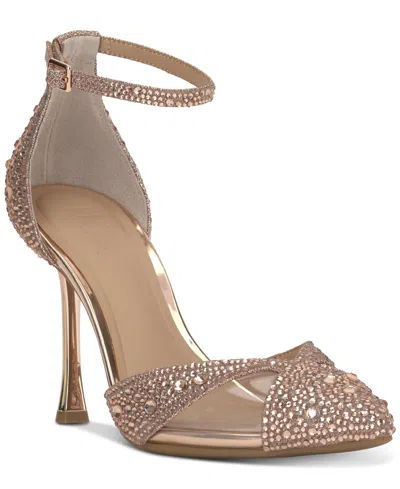 INC INTERNATIONAL CONCEPTS WOMEN'S SAKIRA ANKLE STRAP PUMPS, EXCLUSIVELY AT MACY'S