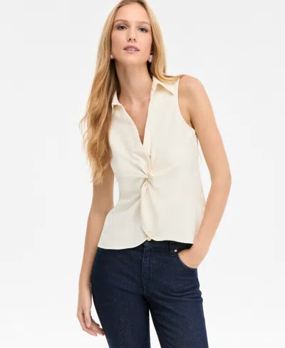 INC INTERNATIONAL CONCEPTS WOMEN'S TWIST-FRONT TOP, MACY'S EXCLUSIVE
