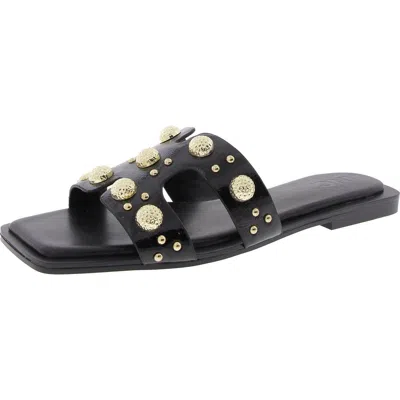 INC PEETA WOMENS BEADED MANMADE SLIDE SANDALS