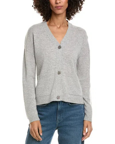 INCASHMERE BOX WOOL & CASHMERE-BLEND CARDIGAN
