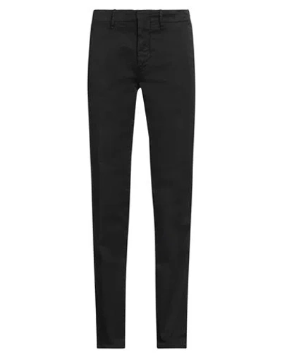 INCOTEX INCOTEX MAN PANTS BLACK SIZE 30 COTTON, ELASTANE