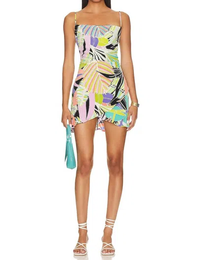 INDAH ROWAN MINI DRESS IN BLACK CANCUN