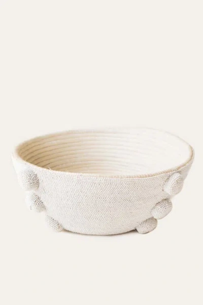 INDEGO AFRICA INDEGO AFRICA BEADED BOWL