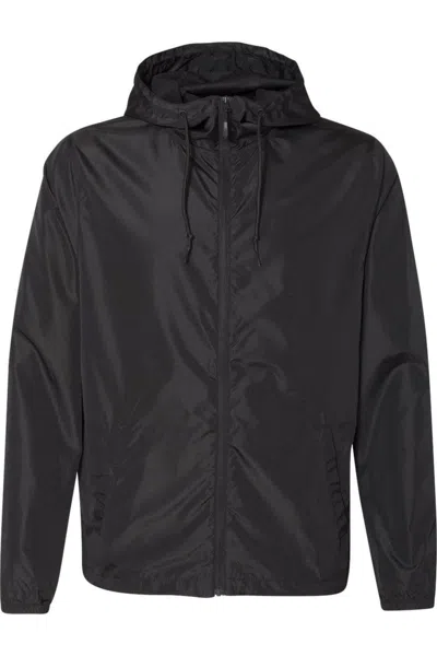 INDEPENDENT TRADING CO. LIGHTWEIGHT WINDBREAKER FULL-ZIP JACKET